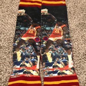 Dominique Wilkins Atlanta Hawks socks